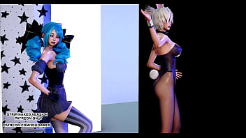 Mmd beast & hyuna trouble maker