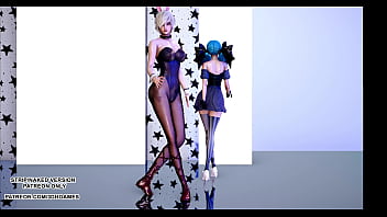 Mmd beast & hyuna trouble maker
