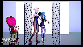 Mmd beast & hyuna trouble maker