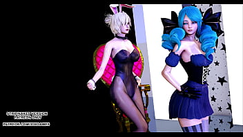 Mmd beast & hyuna trouble maker