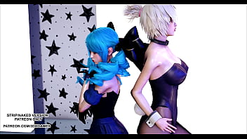 Mmd beast & hyuna trouble maker