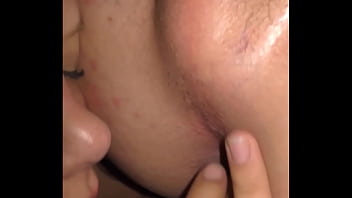 Sneaky rimjob at a party