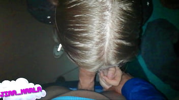 Blowjob and cum in mouth in padika