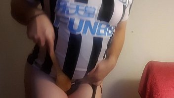 Geordie Uk Sissy Slag In Newcastle Football Top Lucy For Mistress thumbnail