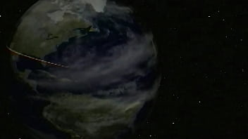 A wild girl after a relaxing massage