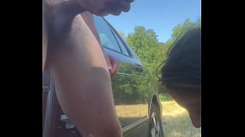 Amateur redhead public face fucking