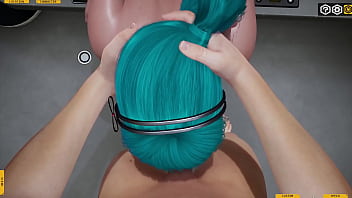 Chick with big tits fucked