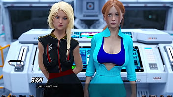 Stranded in space #149 choosing between the stepsisters busty red head or the beuatiful busty blonde virgin