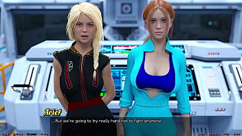Stranded in space #149 choosing between the stepsisters busty red head or the beuatiful busty blonde virgin