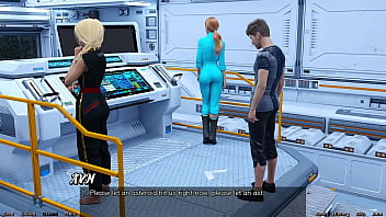 Stranded in space #149 choosing between the stepsisters busty red head or the beuatiful busty blonde virgin