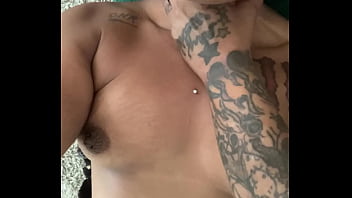 Black bitch hand on throat