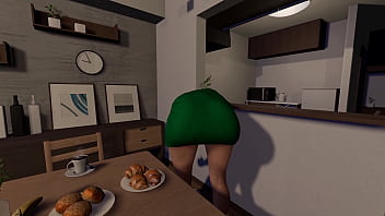 Visiting sweet aunt in law marge