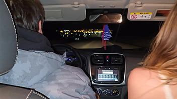 A Double Blowjob In My Friend's Car Dirty Morbid Girls thumbnail