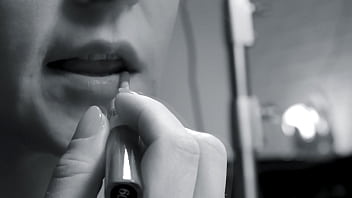 526 sensual battle red lipstick vs your cock