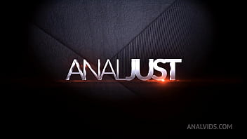 Andy san dimas gets her asshole creamed then ashlynn leigh licks up the cum