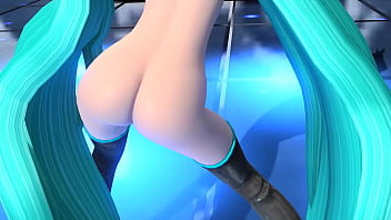 Vocaloid miku shaking her ass i'll miku miku you nutsuki suu