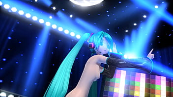 Vocaloid miku shaking her ass i'll miku miku you nutsuki suu