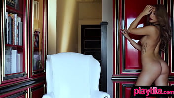 Awesome teenie chick sensual striptease session and interview Awesome teenie chick sensual striptease session and interview