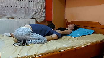 Cute teen gets fucked hard by her roommate full