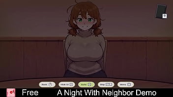 A night neighbor free steam demo game visual novel 2d adult erotic hentai nsfw romance sandbox game