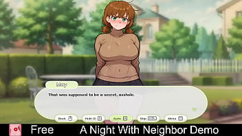 A night neighbor free steam demo game visual novel 2d adult erotic hentai nsfw romance sandbox game