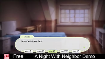 A night neighbor free steam demo game visual novel 2d adult erotic hentai nsfw romance sandbox game