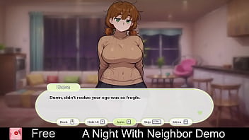 A night neighbor free steam demo game visual novel 2d adult erotic hentai nsfw romance sandbox game