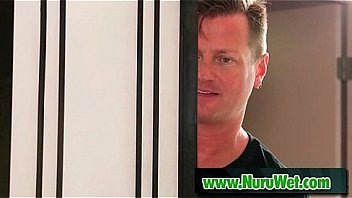 Lucky client gets a full service massage 11