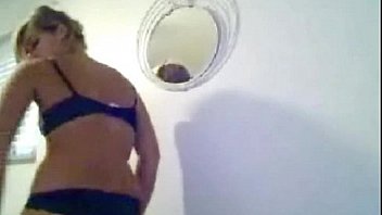 Blonde fingering herself