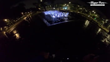 Perfect teen lili charmelle sucks and fucks outdoor