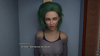 I fucked my stepsister while we got stuck in the closet 3d hentai game family crush