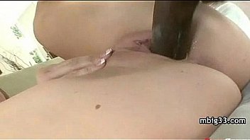 Tight white lingerie teen takes big black dick