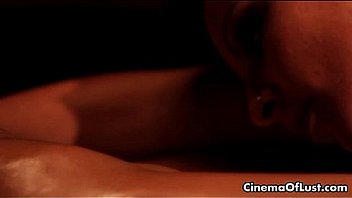 Two sexy lesbian girls having passionate