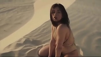 Busty brunette showing off her pretty perky ass