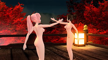 Megurine luka y meiko desnudas
