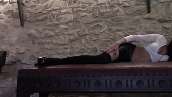 Preview of my beautiful long legs and my passion for pantyhose and high heels