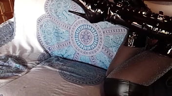 Preview of my beautiful long legs and my passion for pantyhose and high heels