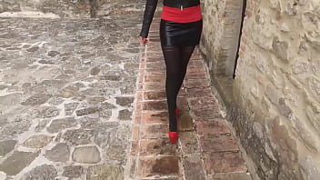 Preview Of My Beautiful Long Legs And My Passion For Pantyhose And High Heels thumbnail