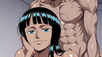 Crocodile x robin one piece ai