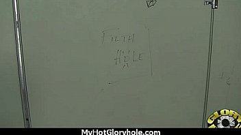 Cute ebony gives a mean blowjob 16