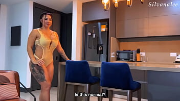 Madrastra cachonda deja que su hijastro le folle el culo anal silvana lee brandon cruz