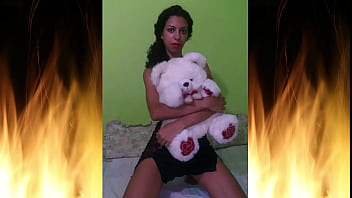 Jade waiting for her husband's friend to arrive for a nice game part 01