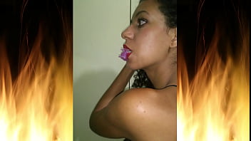 Jade waiting for her husband's friend to arrive for a nice game part 01