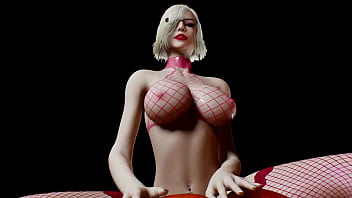 Hot blonde hailey rides a jack o' lantern