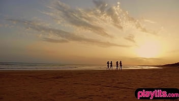 Cute lesbo teenies doing what they do best for our viewing pleasure