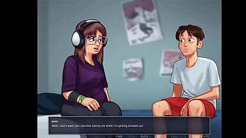 My gf cosplay like busty milf