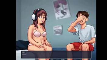 My gf cosplay like busty milf