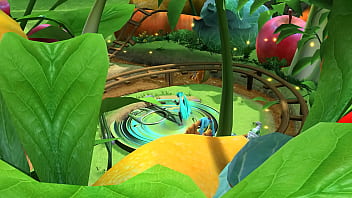 Anime girl dancing naked popipo project diva