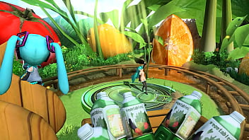 Anime girl dancing naked popipo project diva