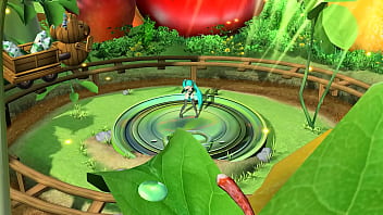 Anime girl dancing naked popipo project diva